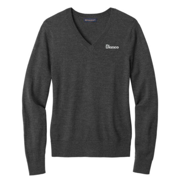 Demco Ladies Brooks Brothers V-Neck Sweater - Image 4