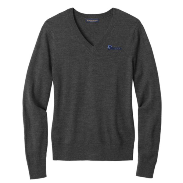Demco Ladies Brooks Brothers V-Neck Sweater - Image 4