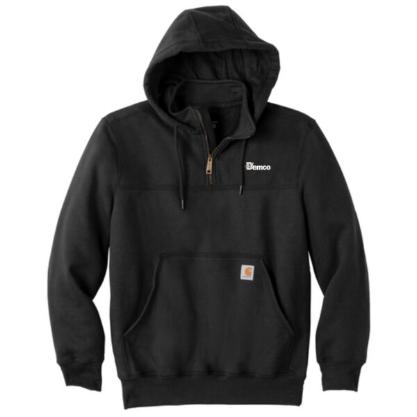 Demco Carhartt Heavyweight Hooded Zip Mock Sweatshirt - Image 2