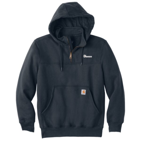 Demco Carhartt Heavyweight Hooded Zip Mock Sweatshirt - Image 4