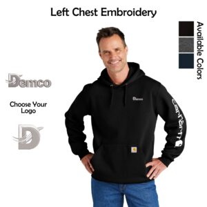 Demco Carhartt® Midweight Hooded Logo Sweatshirt