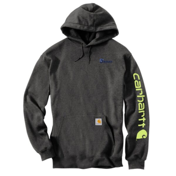 Demco Carhartt® Midweight Hooded Logo Sweatshirt - Image 3