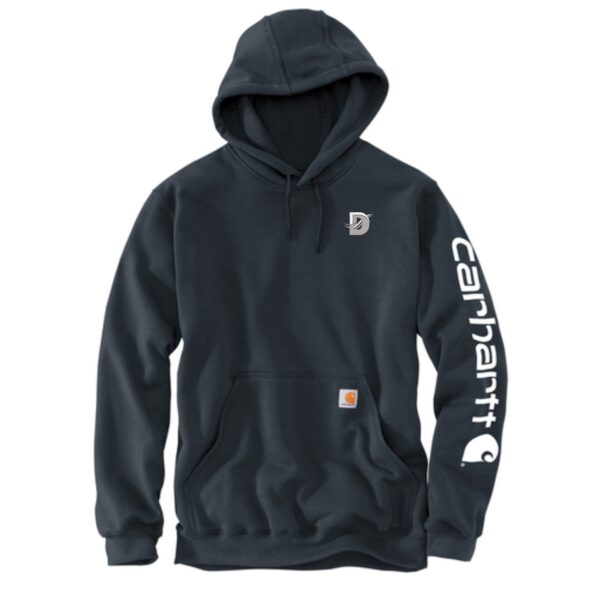 Demco Carhartt® Midweight Hooded Logo Sweatshirt - Image 4
