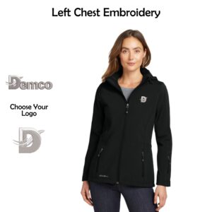 Demco Ladies Eddie Bauer Hooded Soft Shell Parka