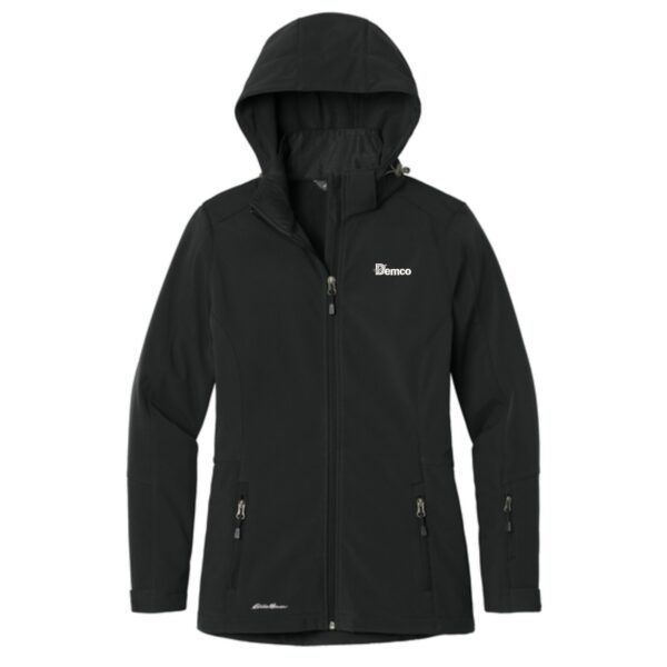 Demco Ladies Eddie Bauer Hooded Soft Shell Parka - Image 2