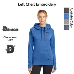 Demco Ladies New Era Fleece Pullover Hoodie
