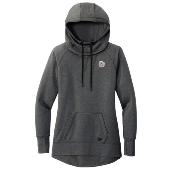 Demco Ladies New Era Fleece Pullover Hoodie - Image 2
