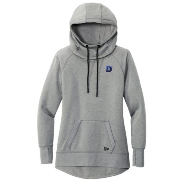 Demco Ladies New Era Fleece Pullover Hoodie - Image 5