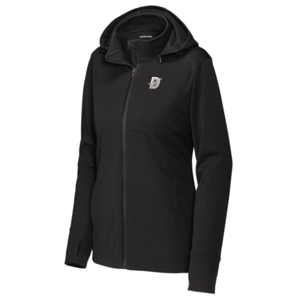 Demco Ladies Sport-Tek Hooded Soft Shell Jacket - Image 2