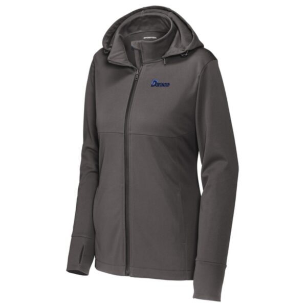 Demco Ladies Sport-Tek Hooded Soft Shell Jacket - Image 3