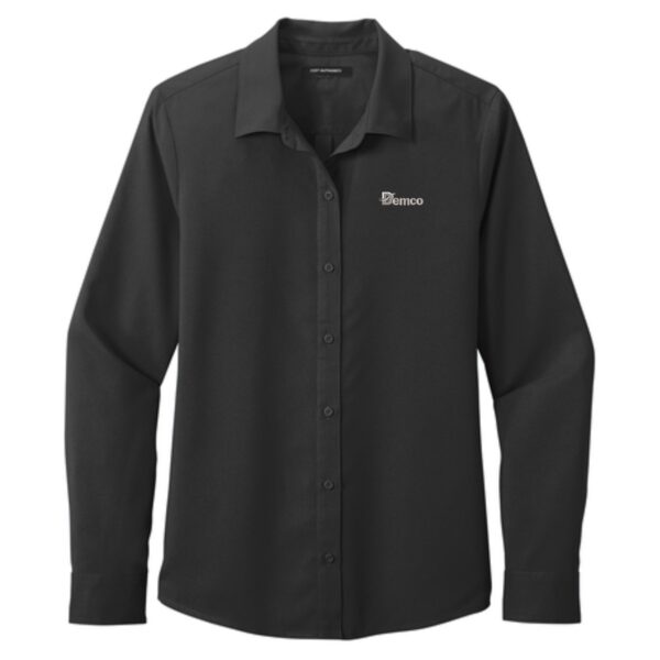 Demco Ladies Port Authority Long Sleeve Performance Shirt - Image 2