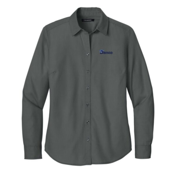 Demco Ladies Port Authority Long Sleeve Shirt - Image 2