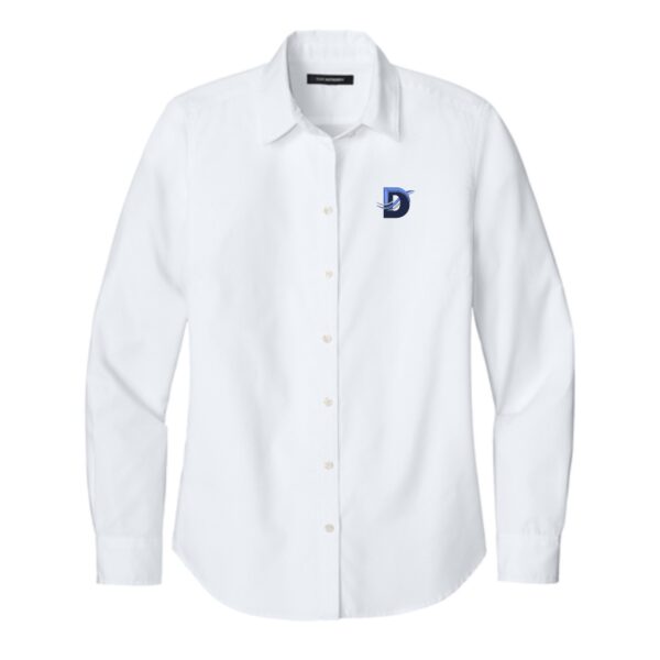Demco Ladies Port Authority Long Sleeve Shirt - Image 4