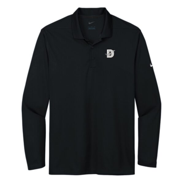 Demco Nike Pique Long Sleeve Polo - Image 3