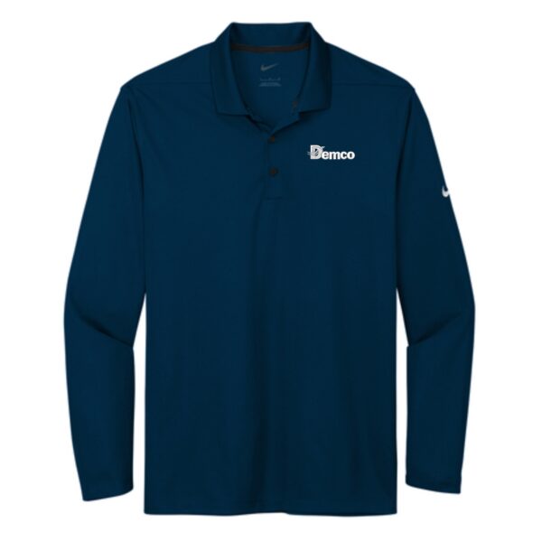 Demco Nike Pique Long Sleeve Polo - Image 4