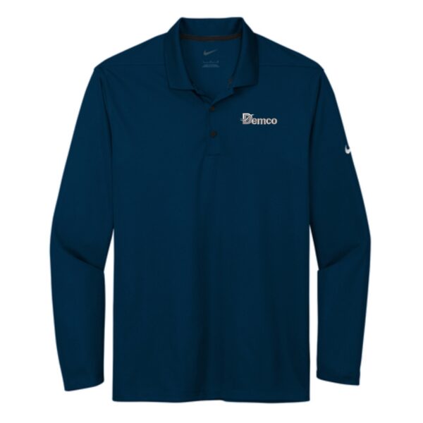 Demco Nike Pique Long Sleeve Polo - Image 4