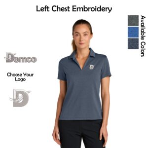 Demco Ladies Nike Heather Polo
