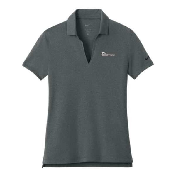 Demco Ladies Nike Heather Polo - Image 2