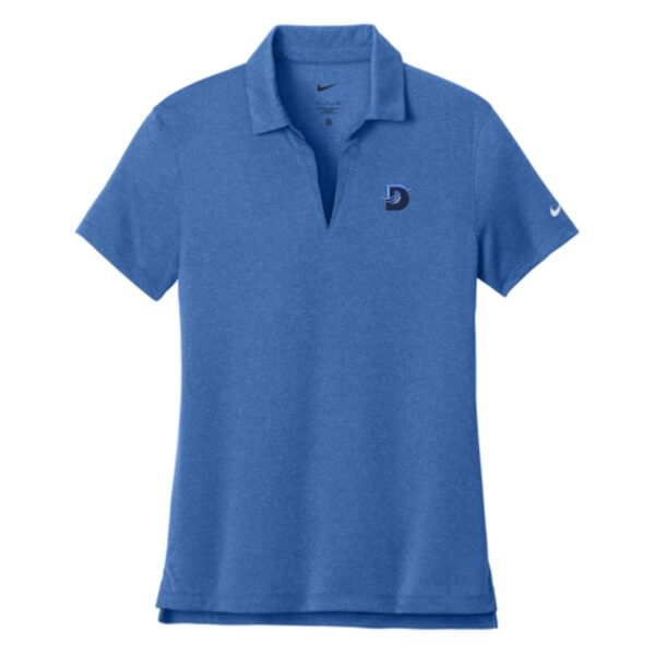 Demco Ladies Nike Heather Polo - Image 3