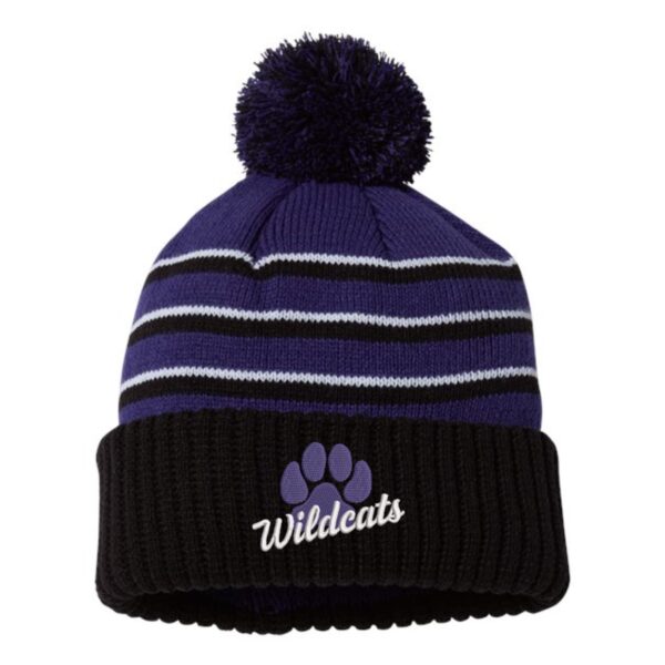 GDW Elementary Pom Cuffed Beanie - Image 2