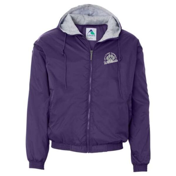 GDW Elementary Adult & Youth Hooded Taffeta Jacket - Image 3