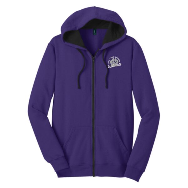 GDW Elementary Adult Concert Fleece Full-Zip Hoodie - Image 3
