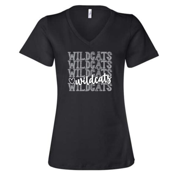 GDW Elementary Ladies Short Sleeve V-Neck Tee - Image 2