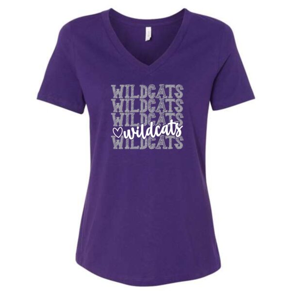 GDW Elementary Ladies Short Sleeve V-Neck Tee - Image 4