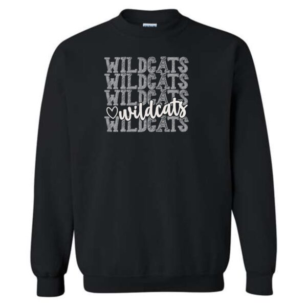 GDW Elementary Adult & Youth Crewneck Sweatshirt with Glitter Vinyl - Image 2