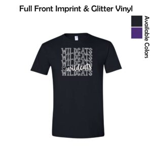 GDW Elementary Adult & Youth T-Shirt with Glitter Vinyl