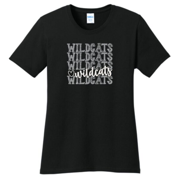 GDW Elementary Ladies Tee with Glitter Vinyl - Image 2