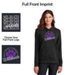 GDW Elementary Ladies Fleece Sleeve Swoosh Pullover Hoodie