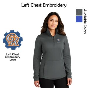 Genoa Kingston Booster Club Embroidered Ladies 1/4-Zip