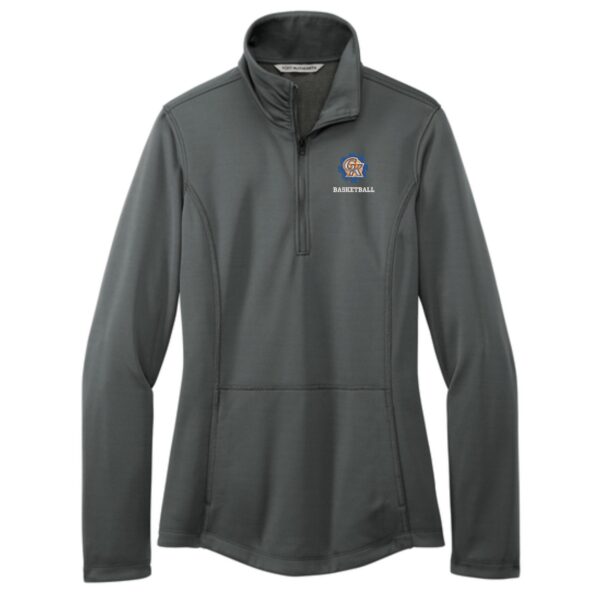 Genoa Kingston Booster Club Embroidered Ladies 1/4-Zip - Image 2