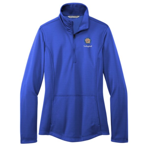 Genoa Kingston Booster Club Embroidered Ladies 1/4-Zip - Image 3