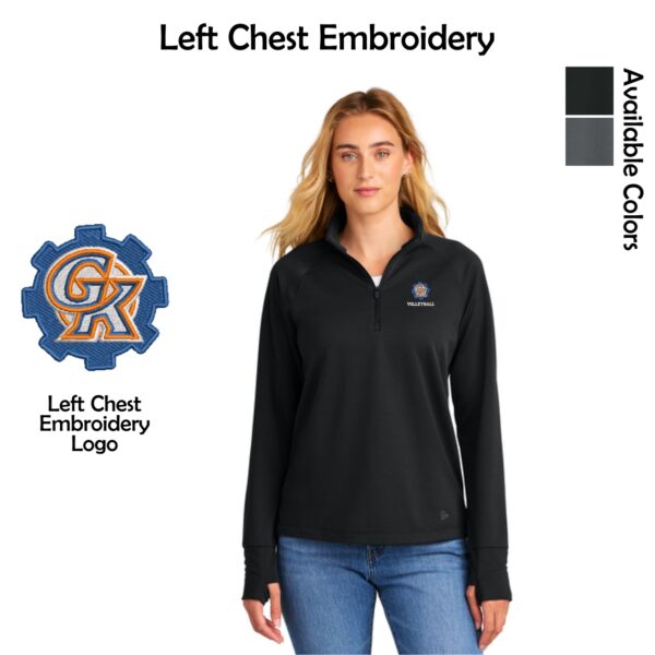 Genoa Kingston Booster Club Embroidered Ladies 1/4-Zip