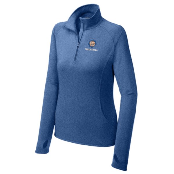 Genoa Kingston Booster Club Embroidered Ladies 1/4-Zip Pullover - Image 5
