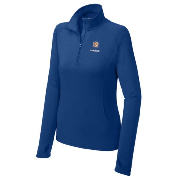 Genoa Kingston Booster Club Embroidered Ladies 1/4-Zip Pullover - Image 4