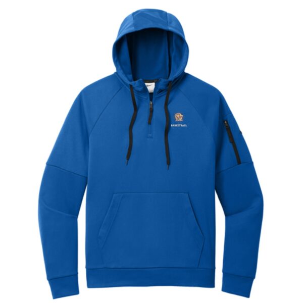 Genoa Kingston Booster Club Embroidered Nike 1/4-Zip Fleece Hoodie - Image 3