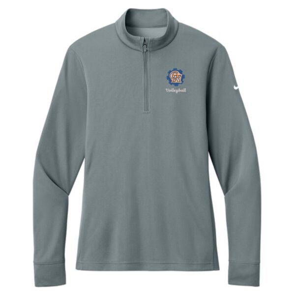Genoa Kingston Booster Club Embroidered Ladies Nike 1/2-Zip - Image 2
