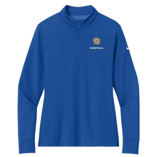 Genoa Kingston Booster Club Embroidered Ladies Nike 1/2-Zip - Image 3