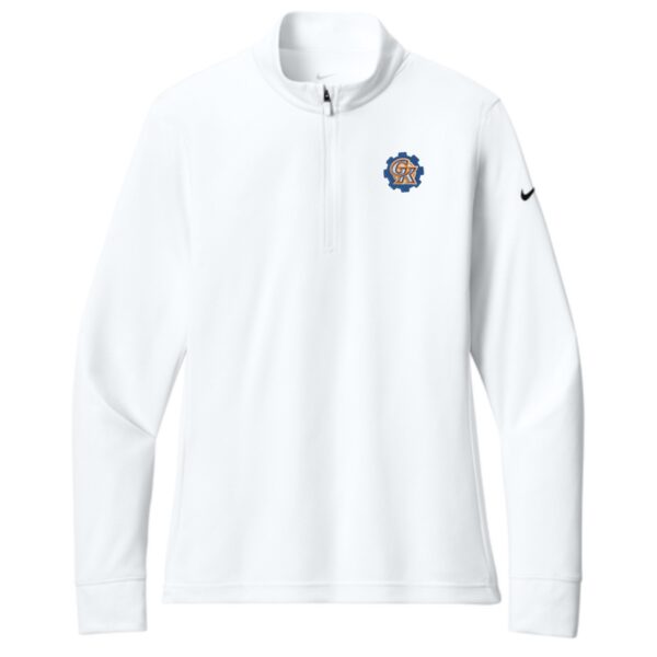 Genoa Kingston Booster Club Embroidered Ladies Nike 1/2-Zip - Image 4