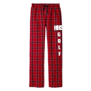 Huntley HS Girls Golf Flannel Plaid Pant