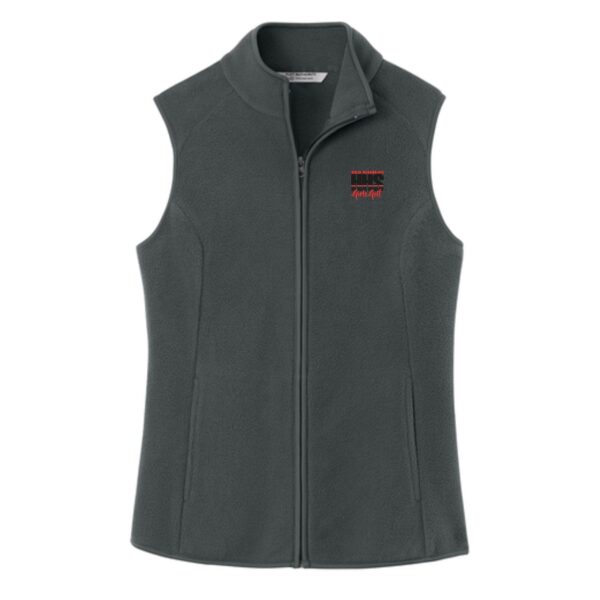 Huntley HS Girls Golf Ladies Fleece Vest - Image 2