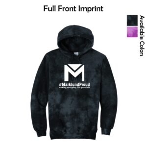 Marklund Proud Crystal Tie-Dye Pullover Hoodie