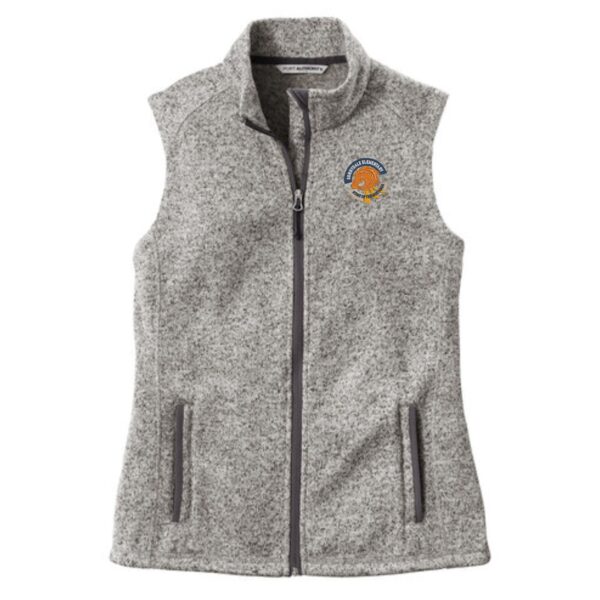 Sunnydale Elementary Staff Ladies Sweater Fleece Vest - Image 2