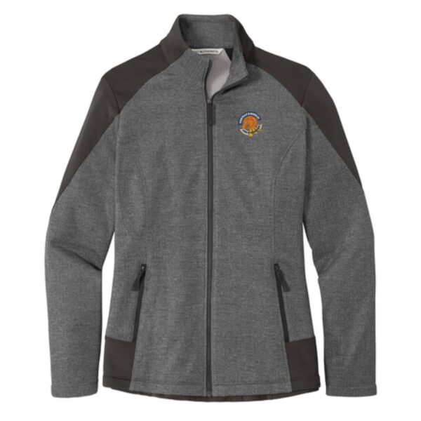 Sunnydale Elementary Staff Ladies Grid Fleece Jacket - Image 2