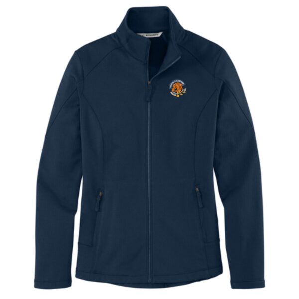 Sunnydale Elementary Staff Ladies Grid Fleece Jacket - Image 4