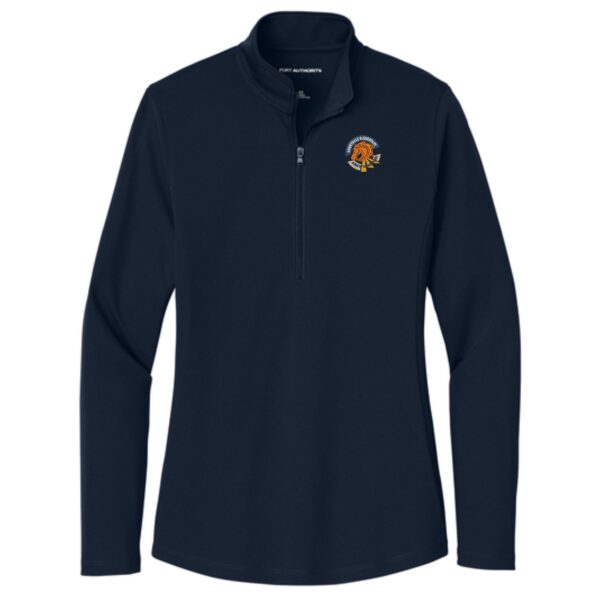 Sunnydale Elementary Staff Ladies UV Micro-Mesh 1/4-Zip - Image 3