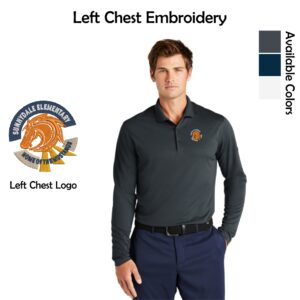 Sunnydale Elementary Staff Nike Long Sleeve Polo